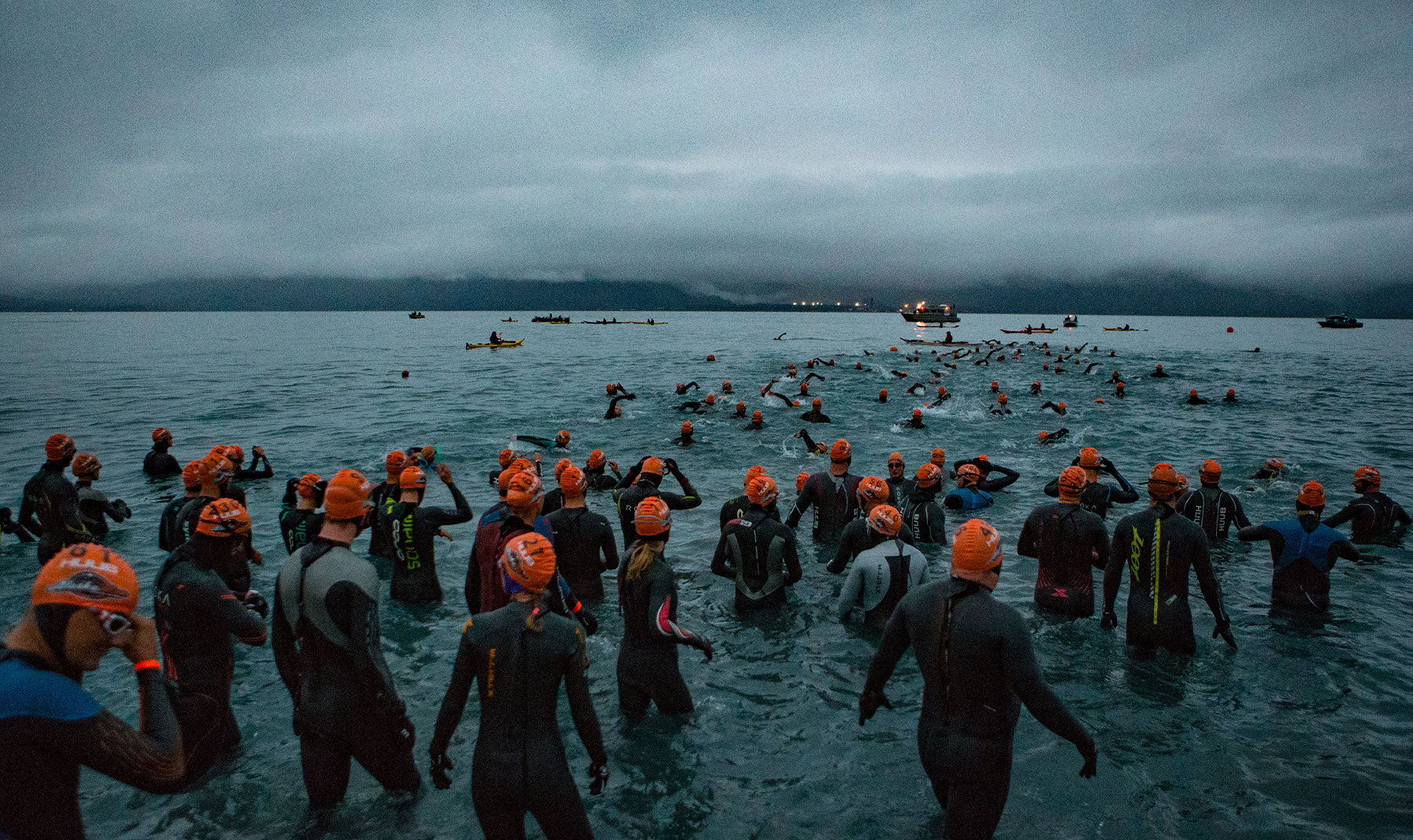 Ironman triathlon swim
